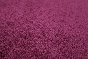 Vopi koberce Kusový koberec Eton fialový kvetina - 120x120 kvietok cm