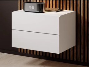 Nástenný nočný stolík Cabo, biely%