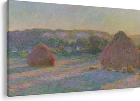 Obraz - Claude Monet, Stacks of Wheat (End of Summer) , reprodukcia (90x60 cm)