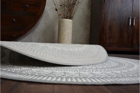 Koberec SIZAL FLAT kruh 48695/637 Vitráž