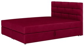 Manželská posteľ Boxspring 160x200 cm Waller (s roštom a matracom) (ružová). Vlastná spoľahlivá doprava až k Vám domov. 1007729