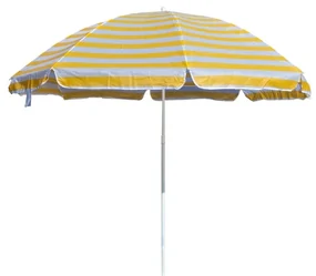 Slunečník VTP 50XT2205YS plážový 230 cm, green-yellow