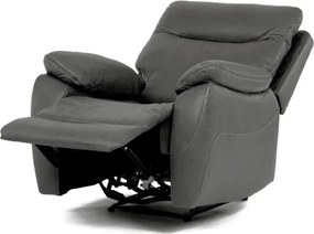Polohovacie kreslo sivé, elektrické TV-4094 GREY3
