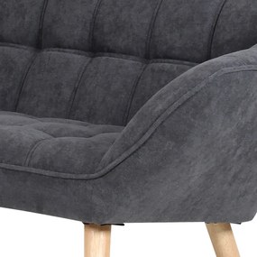 Dvojmiestna pohovka AK-322 GREY2, sivá