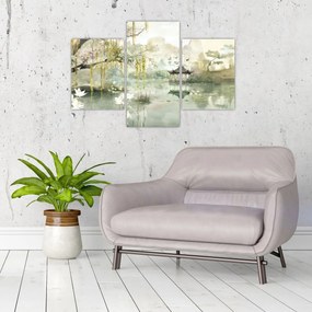 Obraz - Čínske jazero (90x60 cm)