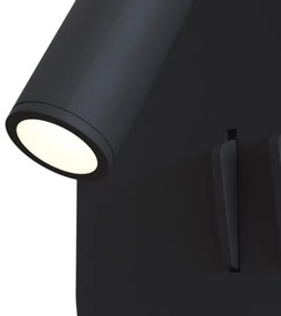 Maytoni C175-WL-01-6W-B - LED Nástenné bodové svietidlo IOS LED/9W/230V čierna