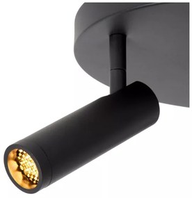 Lucide 22974/13/30 - Bodové svietidlo GRADO 3xGU10/12W/230V čierna