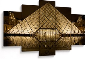 Obraz Louvre (150x105 cm)