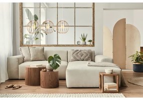 Luster na lanku MATT 3xE27/60W/230V biela/medená