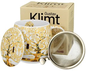 Duo Čajová súprava Klimt Ecru Tree Of Life 430 ml