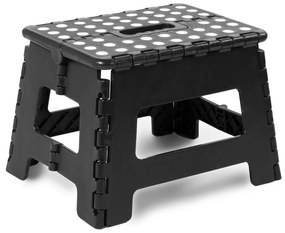 Skladacia stolička AMIGO čierna veľkosť M