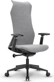 Ergonomická kancelárska stolička MOSH Airflow 502 - šedá
