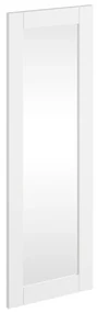 PROXIMA.store - Rustikálne zrkadlo na stenu 47x130 - BELLUNO ELEGANTE FARBA: biela