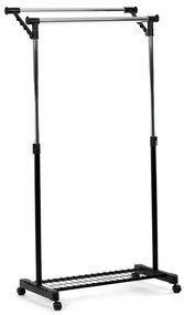 Autronic BONTEC Stojan na šaty, kov, čierna, 84511 BK Farba: Čierna