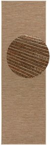 BT Carpet - Hanse Home koberce Behúň Nature 104263 Terra / Multicolor – na von aj na doma - 80x350 cm