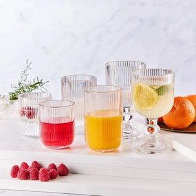 Altom Pohár na nôžke Selena, 370 ml, sada 6 ks