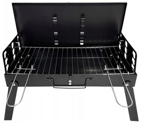Skládací turistický gril BBQ1009 černý