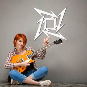 DUBLEZ | Drevený symbol - Metallica Ninja Star
