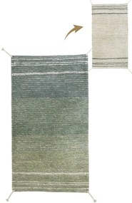 Zeleno-modrý bavlnený koberec 80x140 cm Twin Vintage – Lorena Canals