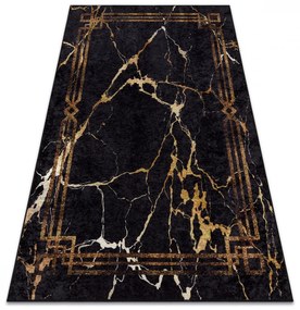 Kusový koberec Atohi čiernozlatý 140x190cm