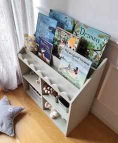 Knižnica Book Nook sage
