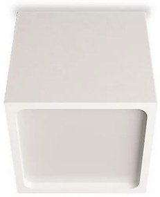 LED2 - LED Vonkajšie stropné svietidlo CUBE LED/12W/230V biela IP54