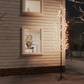 Kvitnúca čerešňa LED strom teplá biela 368 LED 300 cm 345134