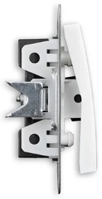 Elhard Vypínač Vera sériový č.5, matný, biely VZ1305W