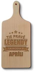 Sablio Doštička Tie pravé legendy sa rodia v apríli