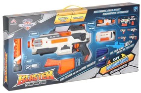 KIK Blaster Modular karabína 4v1 s 30 penovými šípkami a zásobníkmi