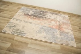 Koberec Isfahan Ornan morský, línie / abstraktný