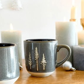 Hrnček ERDO s vianočnými stromčekmi 712210 420 ml