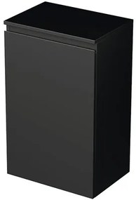 Kúpeľňová skrinka nízka Intedoor LANDAU 50x83,4 cm čierna matná