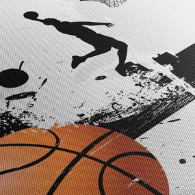 Obraz - Hráč basketbalu (90x60 cm)