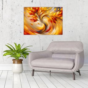 Obraz - Jesenný strom (70x50 cm)