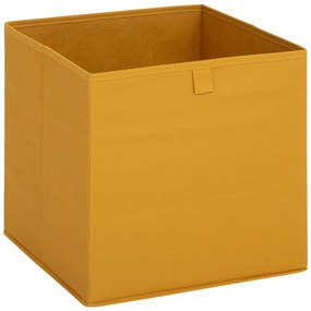 Úložný box Folia, 31x31x31 cm, žltá