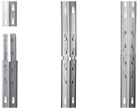 AR Shelving Rohový nástrčný regál Rivet, 180 x 90 x 90 x 45 cm  (100274797)