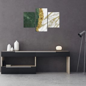 Obraz - Zelený mramor N⁰1 (90x60 cm)