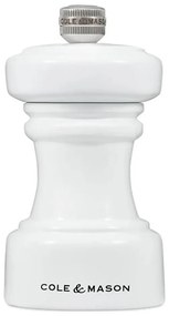 Cole&Mason - Mlynček na soľ HOXTON 10,4 cm buk/lesklá biela