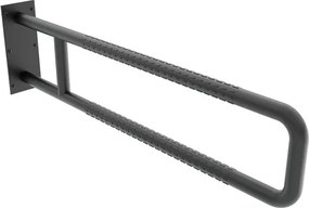 Nimco Čierne pevné podperné madlo 900 mm čierna BMUC 9090-90
