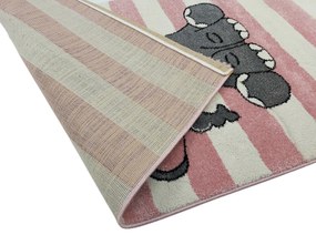 Vopi koberce Detský koberec Kiddo A1087 pink - 160x230 cm