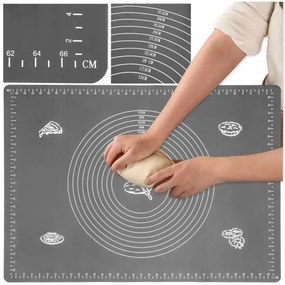 Silikónová podložka SELMA grafitová