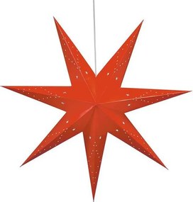 Markslöjd 8102,130 - Vianočná dekorácia SATURNUS 1xE14/25W/230V pr. 45 cm červená