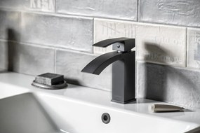 Sapho Sapho, GINKO podomietkový sprchový set s pákovou batériou, 2 výstupy, čierna matná, 1101-42B-03