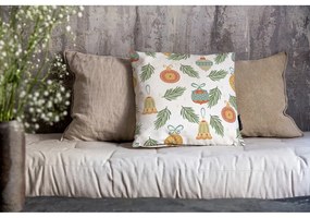 Obliečka na vankúš s vianočným motívom 45x45 cm Retro Cute Ornaments – Butter Kings