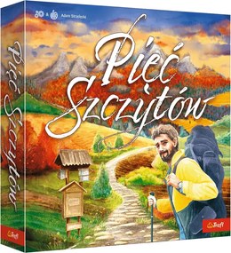 Trefl Gry Rodinná hra Five Peaks Mountain Hiking Trefl 02517