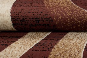 TA Koberec K857A BROWN CHEAP PP BGX Krémový Obdĺžnikový Rozmer: 80x250 cm