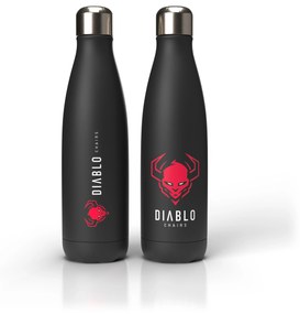Termo fľaša Diablo Chairs, čierna