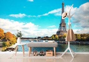 Samolepiaca fototapeta nádherná panoráma Paríža - 225x150