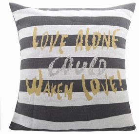 Obliečka na vankúš Satu 40x40 oceľ žltá 93177